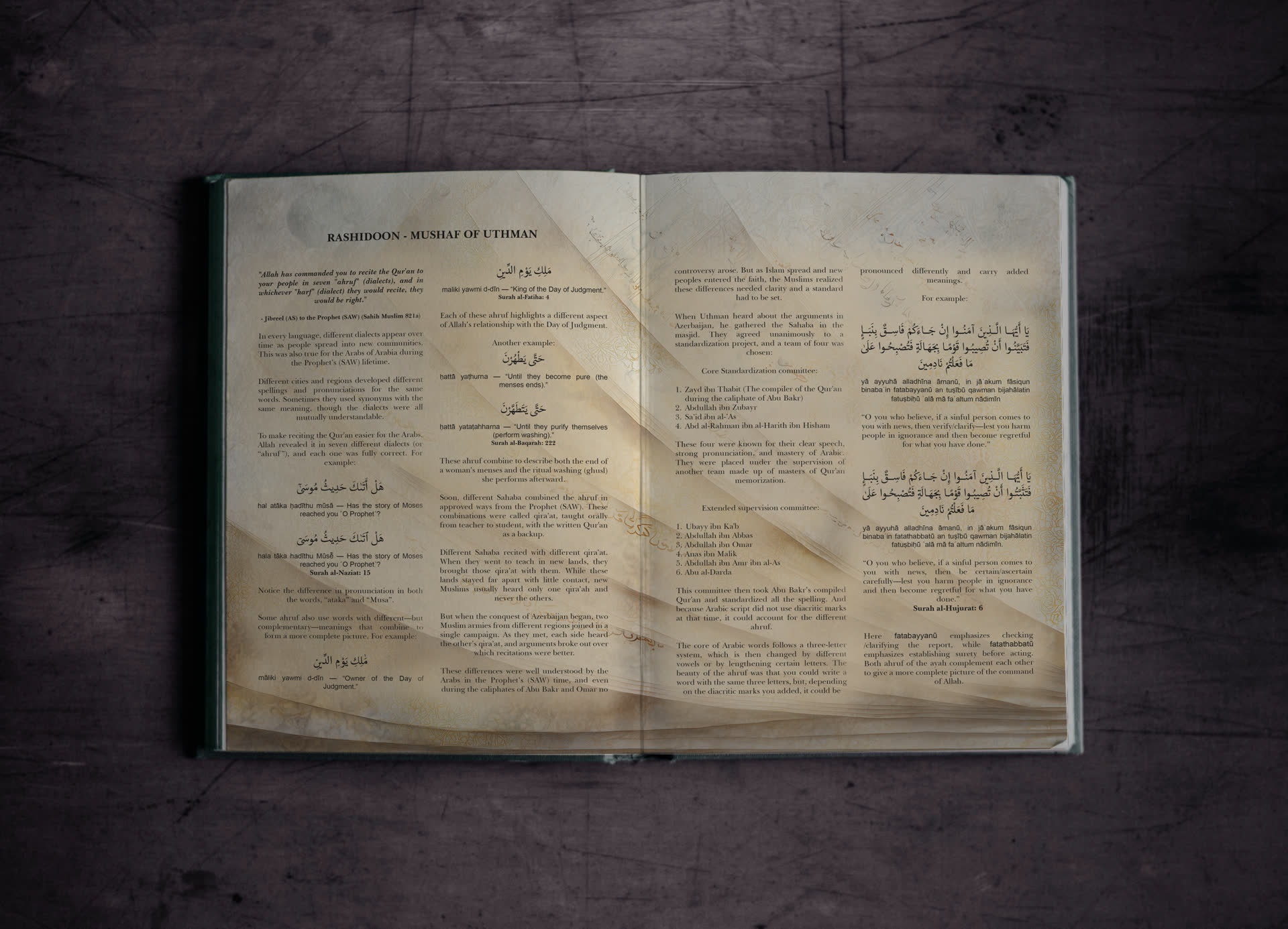 Rashidun - Mushaf of Uthman